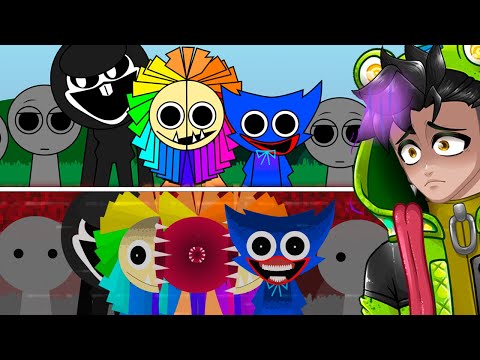 ¡SPRUNKI pero ES POPPY PLAYTIME CHAPTER 4! (TODOS LOS NUEVOS PERSONAJES) 🐸 SIMBA