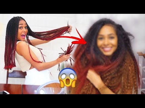 TIREI AS TRANÇAS BOX BRAIDS E ME SURPREENDI