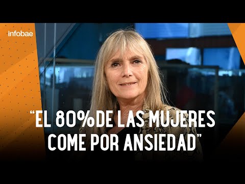 Mónica Katz con María Laura Santillán: “El 80% de las mujeres come por ansiedad”