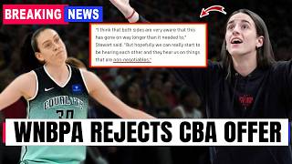 Breanna Stewart WNBPA DENY WNBA OWNERS LATEST CBA OFFER they REFUSE to Caitlin Clark COMPROMISE