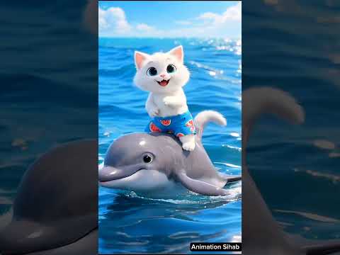 🐾 ছেলেকে সমুদ্রে ফেলে দিলো সৎ মা 🌊!! #cat #aivideo #ytshorts