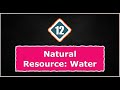Water Resources and Environmental Awareness