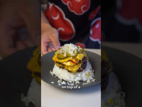 Cheeseburger Rice #burger #rice
