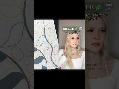 #pov You live in a world where if you get a riddle you must answer it correctly or else.. #story