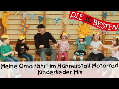 Meine Oma fährt im Hühnerstall Motorrad - Kinderlieder-Mix || Singen, Tanzen und Bewegen