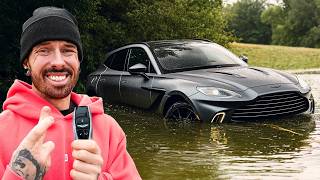 J'ESSAIE DE DÉMARRER L'ASTON MARTIN DBX INONDÉE QUE J'AI ACHETÉE À MON PÈRE
