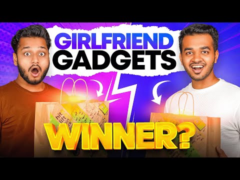 ₹2000 Girlfriend Gadgets Challenge | @Techoob VS @CountingUnique |