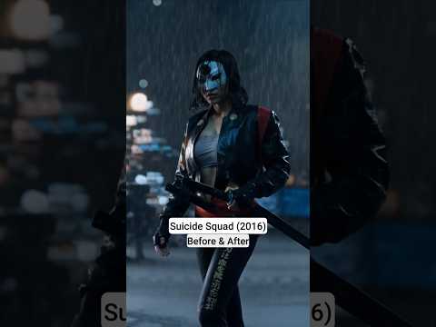 Suicide Squad 2016 - Then and Now