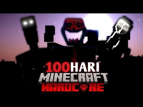 100 Hari Di Minecraft Hardcore Tapi Dunia Terkutuk