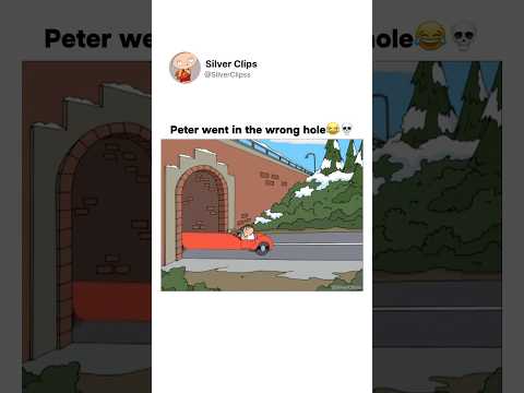 Wrong hole 😂😂😂 #funnyshorts #familyguy #cartoon