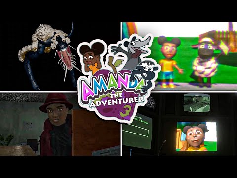 Amanda the Adventurer 3: Demo - Full GAME Walkthrough & ALL Endings (Showcase)