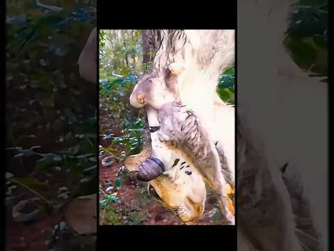 tupai hampir mati diserang larva lalat , #factanimals #animals #faktaunik #fyp #viral #tupai #larva