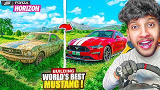 WORLD’S BEST MODIFIED MUSTANG BUILD!🔥Forza Horizon 5 Ultra Realistic | LOGITECH G63