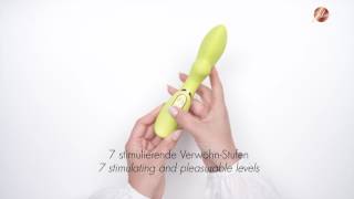video Vibrátor s králíčkem na bod G i klitoris Jülie