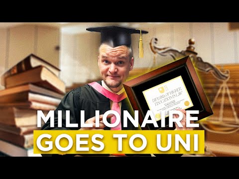 Undercover Millionaire Signs Up For University