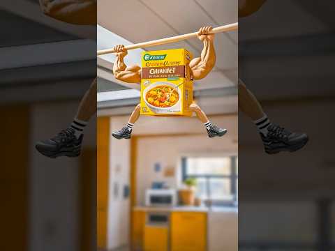 Do you like curry rice? It's delicious. #cat #cooking #cute #funny #foden