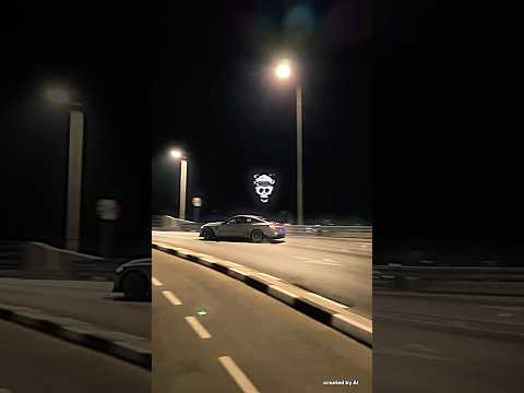 BMW - Night drive๐ (closed Road & created by AI) #carlovers #bmw #bmwm4 #carenthusiast