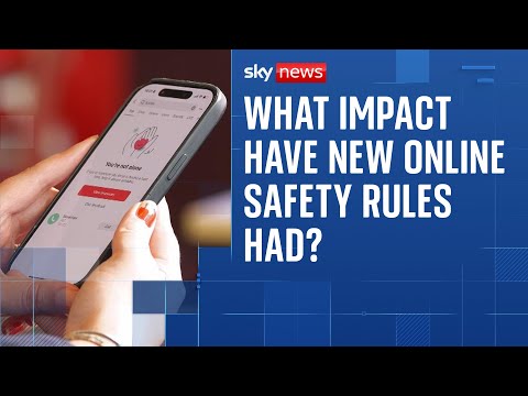 YouTube video thumbnail: 'Tamed' Algorithms and Plummeting Porn Views: Impact of new Online Safety Rules one Month on