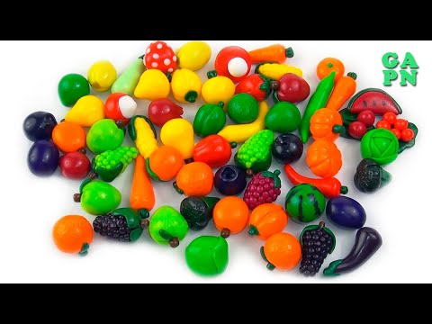 APRENDER LAS FRUTAS 🍏 COLORES / APRENDIENDO LAS FRUTAS 🍉 COLORES / Vídeos educativos y juguetes
