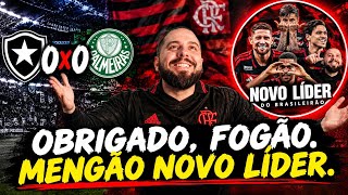 REACT MELHORES MOMENTOS BOTAFOGO 0X0 PALMEIRAS - BOTAFOGO FEZ A BOA E FICAMOS NA LIDERANÇA 