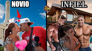 Buscando, parejas infieles en el monumento de Santiago