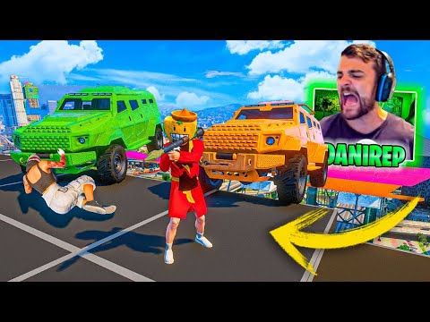 NO FALLO NINGÚN TIRO!! MISILES vs COCHES BLINDADOS!! - GTA 5 ONLINE