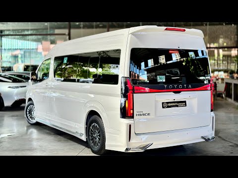 New Toyota Hiace ( 2024 ) - Van VIP First-Class luxury | Interior And Exterior