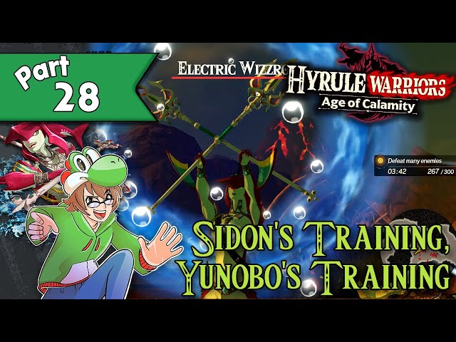 Hyrule Warriors: Age of Calamity Very Hard walkthrough Part 28 - Sidon & Yunobo Training!