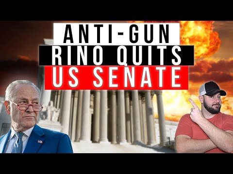 BREAKING: Gun Controlling RINO Throws In The TOWEL In SENATE | Betray Gun Owners At Your Own RISK