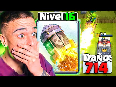 GANO SOLO CON HECHIZOS😨 *NUEVO COHETE AL 16*😈 CLASH ROYALE