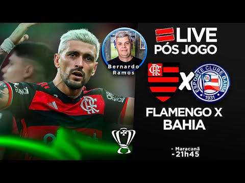 Pós-jogo de Flamengo x Bahia, pela Copa do Brasil