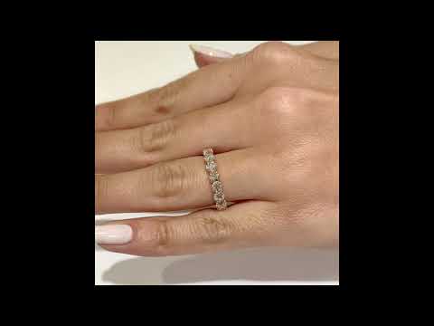 3 ct Round Diamond Signature Wrap Eterntiy Band