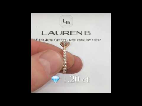 1.20 ct Round Diamond 6-Prong Engagement Ring