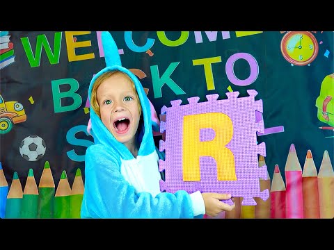 Nastya teaches and is going to show children's behavior! Nastya learns to joke and plays Baby Dany