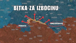 Ruske snage razdvajaju Konstantinovku i Pokrovsk🔥