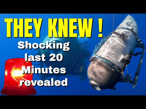 Titan Crew heard crackling Sound and Alarm #oceangate #titanic #Submarine #titansubmersible #titan
