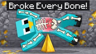 Milo Broke All His Bones in Minecraft