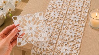 🤍Incredibly Simple and Beautiful Crochet Motif🤍 How to Make a Square Pattern for All Projects