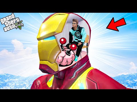Franklin Control Iron Man's Mind To Destroy in GTA 5