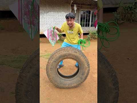 aku punya layangan #diy #komedi #hiburan