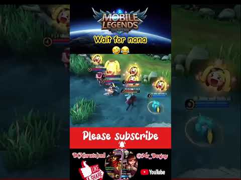 Lol nana 😂🤣 #mlbb #chouuser #ml #mlbbcreatorcamp #youtubeshorts #ytgaming #mobilelegends