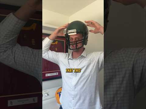 The Problem With Having a Ginormous Forehead as a Football Player #cfb #nfl #peytonmanning
