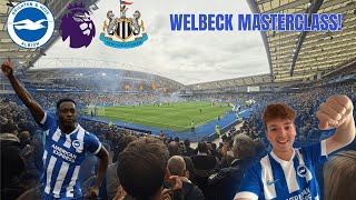 WELBECK scores a brace as Brighton beat Newcastle! |Brighton vs Newcastle match-day vlog