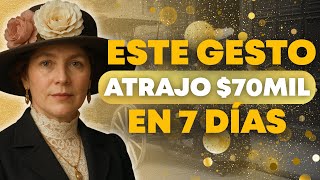 Haz ESTE GESTO y ATRAE como IMÁN al Dinero (No te quedes cruzado de brazos) | Florence Scovel Shinn