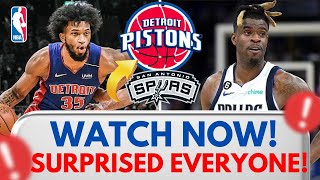 🚨JUST LEFT! I CAN'T BELIEVE IT! LATEST NEWS FROM DETROIT PISTONS!