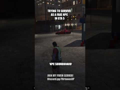 Trying to Survive as a Fake Construction NPC worker #gta5rp