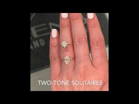 Round VS Oval Diamond Ring Comparison