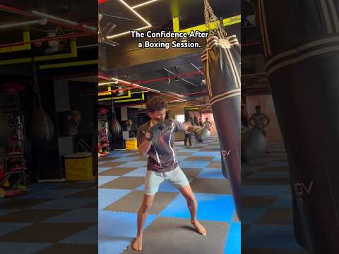 The Confidence After a Boxing Session. #boxing #fitnessmotivation #workoutmotivation #boxinggym