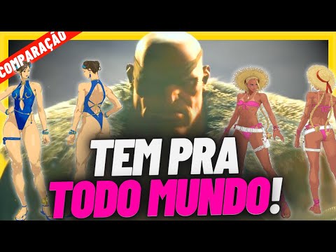 VISH! Trailer do Sagat em Street Fighter 6 e as OUTFIT 4 MAIS [CENSURADO] de SF6