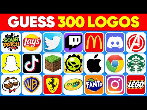 Guess the Logo in 1 Seconds ๐ฅ๐ 300 Famous Logos | Logo Quiz 2024 | Daily Quiz